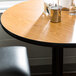 Lancaster Table & Seating 30" Laminated Round Table Top Reversible Walnut / Oak Main Thumbnail 5