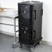 Cambro UPCH800110 Ultra Camcart® Black Electric Hot Food Holding Cabinet in Fahrenheit - 110V Main Thumbnail 1