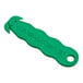 A green plastic Klever Kutter with text.