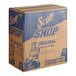 A box of Scott Shop Towels with blue and white text.