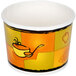 Huhtamaki 71850 Streetside Print 12 oz. Double-Wall Poly Paper Soup / Hot Food Cup with Vented Paper Lid - 250/Case Main Thumbnail 3