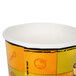 Huhtamaki 71850 Streetside Print 12 oz. Double-Wall Poly Paper Soup / Hot Food Cup with Vented Paper Lid - 250/Case Main Thumbnail 4