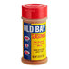 A jar of Old Bay Seasoning on a counter.