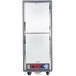 Metro C539-CDS-L-GY C5 3 Series Heated Holding and Proofing Cabinet with Solid Dutch Doors - Gray Main Thumbnail 2