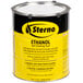 A yellow and black barrel of Sterno Green Ethanol Gel Chafing Fuel.