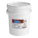 A white bucket of Stratas Nutex Hi-Ratio Liquid Cake Shortening.