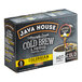 A box of 36 Java House Colombian cold brew coffee pods on a counter.