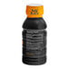 A black Java House Pure Black Cold Brew Coffee bottle with white text and a black label and an orange cap.
