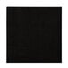 A black square Hoffmaster beverage napkin with small dots.