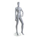 An Econoco female mannequin with left hand on hip and left leg forward.