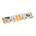 A Table Mate Fiesta Time plastic table cover roll with a mexican design on the paper.