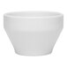 A Libbey white porcelain bouillon bowl.