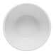 A white porcelain Libbey bouillon bowl.