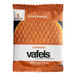 A package of 12 Vafels vegan caramel stroopwafels.