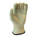 Armor Guys Taeki5 glove liners in beige with a black band.