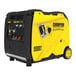 A yellow and black Champion Power Equipment 212 CC portable generator.