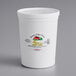A white bucket of Pequea Valley Farm lemon yogurt with a label.