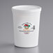 A white Pequea Valley Farm yogurt container with a label and a lid.