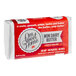 A red and white package of Om Sweet Home plant-based vegan butter sticks on a white background.