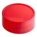 A 43/485 red plastic lid on a white background.