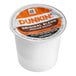 A white Dunkin' Original Blend K-Cup box with an orange and white label.
