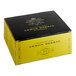 A yellow Harney & Sons box of Lemon Herbal Tea Bags.