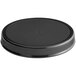 A 110/400 black plastic cap with a foam liner on a table.