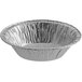A Baker's Mark foil tart pan with a white background.