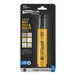 A yellow package of Avery Marks-A-Lot UltraDuty XL Black Chisel Tip Markers with a black and yellow logo.