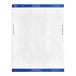 A white sheet of paper with blue lines and arrows.