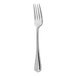 An Oneida Inn Classic silver table fork with a white background.