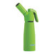 A green Whip-It butane torch with a handle and nozzle.