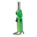 A green and black Whip-It Flex butane torch with black handles.