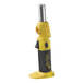 A yellow and black Whip-It Flex butane torch with a black handle.
