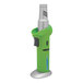 A green and black Whip-It Tilt butane torch with a green handle.