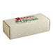 A white candy box with red and green "Merry Christmas" text.