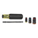Klein Tools 7" 7-in-1 Impact Flip Socket Set with Handle 32910