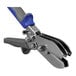 Klein Tools 5-Blade Duct Crimper with blue handles.