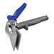 Klein Tools 3" Offset Hand Seamer with blue handles.