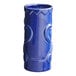 An Acopa blue ceramic tiki mug with a pattern on it.