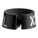 A black plastic ring with "XXXL" in white text.