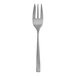 A silver fork with a long neck.