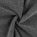 A close up of a grey Monarch Brands microfiber hand towel.