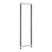 A white rectangular metal frame for Cambro Camshelving® Elements.