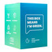 A blue box of OMAO Jumbo unwrapped straws with white text and a green recycle sign.