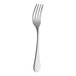A RAK Youngstown Kampton stainless steel dinner fork with a silver handle.
