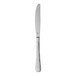 A RAK Youngstown stainless steel dinner knife with a silver handle.