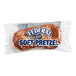 A white bag of J & J Snack Foods Federal Bakers soft pretzels.