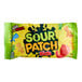 A yellow Sour Patch Kids candy package.