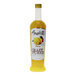 A bottle of Amoretti Mango Craft Puree with yellow liquid.